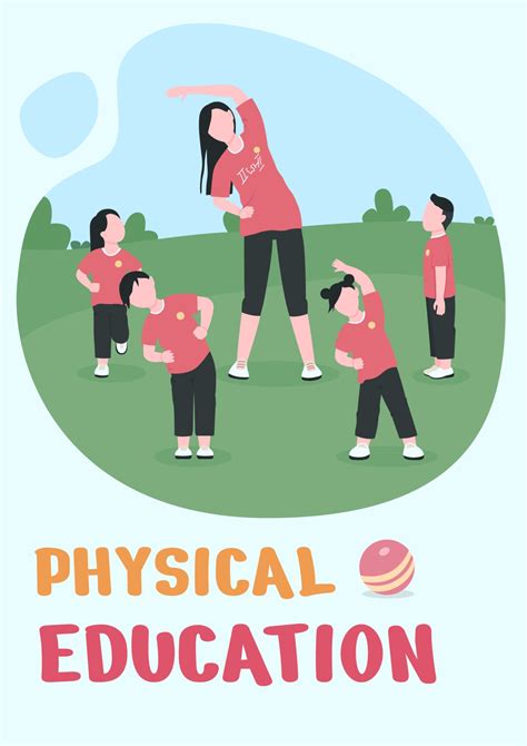 physical education poster making